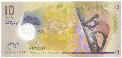 Maldív-szigetek 2015. 10R "B3782447" T:UNC Maldives 2015. 10 Rufiyaa "B3782447" C:UNC Krause 26.