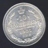 Oroszország 1901FZ 10k Ag T:1