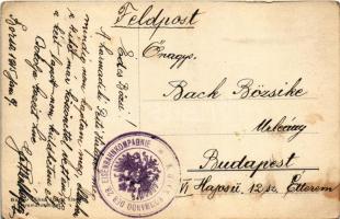 1915 Máramaros, Maramures; Tisza és Visó folyó egyesülése, híd, tél. Berger Miksa utóda kiadása / Ti...