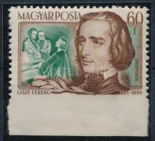 1953 Zeneszerzők 60f alul fogazatlan bélyeg