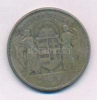 1930. 5P Ag "Horthy jobbra" T:F patina, ph.
Adamo P8