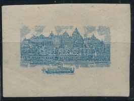 1926 Pengő-fillér 40f a középrész fázis nyomata, hamisítvány a Posta kárára, valószínűleg pótolt gumival