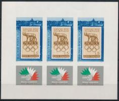 1985 ITALIA II. vágott kisív