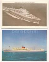 HAJÓ - 21 db RÉGI megíratlan motívum képeslap: Union Castle Line / SHIP - 21 pre-1945 unused motive ...