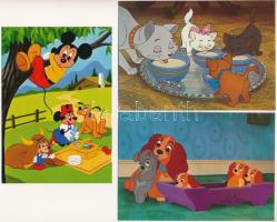37 db MODERN megíratlan Walt Disney motívum képeslap / 37 modern unused Walt Disney motive postcards