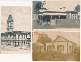 ÚJ-ZÉLAND - 44 db RÉGI város képeslap vegyes minőségben / NEW ZEALAND - 44 pre-1945 town postcards i...