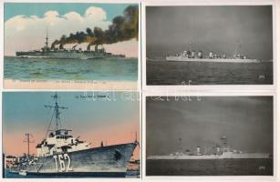 HADIHAJÓ - 55 db RÉGI képeslap / WARSHIP - 55 pre-1945 postcards