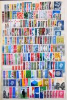 Hollandia, Luxemburg, ENSZ Genf és Bécs gyűjtemények 16 lapos A4-es berakó 16 oldalán