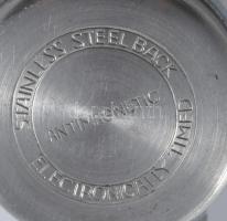 2 db macskás Ruhla kézi felhúzós gyermek karóra, a macska szeme mozog működik, szép számlap d: 25 mm