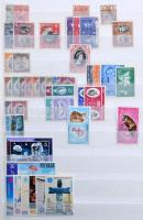 USA, ENSZ, Bermuda, Curacao, Dominika, Grenada összeállítás 16 lapos A4-es berakóban