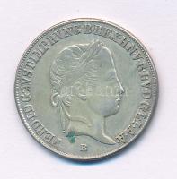 1847B 20kr Ag "V. Ferdinánd" T:AU,XF karc, kis patina
Hungary 1847B 20 Kreuzer Ag "F...