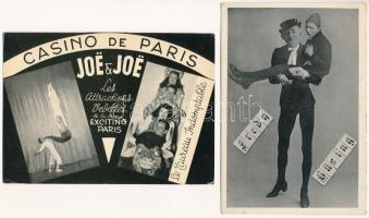 CIRKUSZ - 35 db RÉGI képeslap vegyes minőségben / CIRCUS - 35 pre-1945 postcards in mixed quality