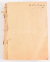 1940 Napkelet 1-8. Teljes, utolsó évfolyam. Szerk.: Kállay Miklós. Benne Hamvas Béla írásaival is