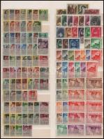 1946-1947 31 db sorozat és 3 önálló érték, A/4 berakólapon (78.950)