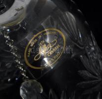 Ajka Crystal csengő, jelzett, hibátlan, m: 15,5 cm