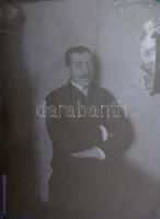 ca 1900 5 db üveg negatív 10x12 cm