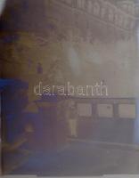 ca 1900 5 db üveg negatív 10x12 cm