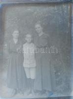 ca 1900 5 db üveg negatív 10x12 cm