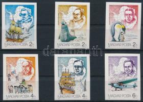 1987 Antarktiszkutatás vágott sor (10.000)