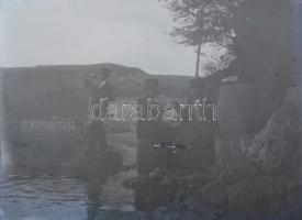 ca 1900 5 db üveg negatív 10x12 cm