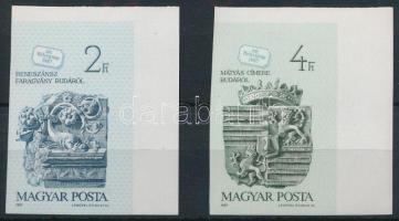 1987 Bélyegnap vágott ívsarki sor