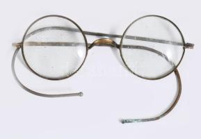 cca 1940 Masken-Brille, gázálarc alatt hordható szemüveg a német Wehrmacht katonái számára a II. vil...