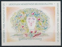 1988 SZOCFILEX vágott blokk