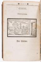Joh[annes] Amos Comenius: Orbis Sensualium Picti denuo aucti &amp; nova cura emendati Pars Secun...