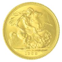 Nagy-Britannia 1968. 1 Sovereign Au "II. Erzsébet" (8,02g/0.9167) T:AU
Nagy-Britannia 196...