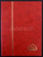 Madarak motívum tétel, 162 db bélyeg 8 lapos A/4 Lindner berakóban