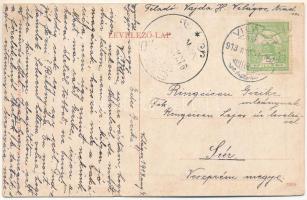 1913 Világos, Siria; Fő utca / main street (kis szakadás / small tear)