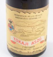 1975. Tokaji 3 puttonyos aszú, 0,5l, bontatlan