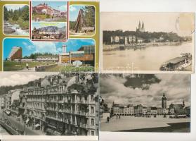 CSEHSZLOVÁKIA - 39 db MODERN és RÉGI város képeslap / CZECHOSLOVAKIA - 39 modern and pre-1945 town postcards