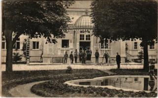 1903 Beograd, Belgrade, Belgrád; entrance to the old royal palace (fl)