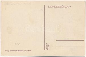 Felsővidra, Vidra de Sus, Avram Iancu; Biserica greco orienthale goiesti. Csiky Testvérek kiadása / ...