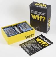 WTF? magyar nyelvű társasjáték, dobozában.