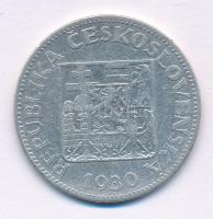 Csehszlovákia 1930. 10K Ag T:VF-F Czechoslovakia 1930. 10 Korun Ag C:VF-F Krause KM#15