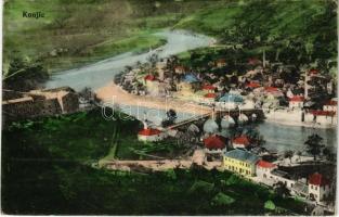 Konjic, Konjica; general view with bridge (EK)