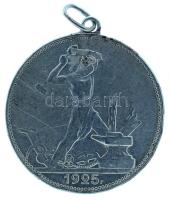 Szovjetunió 1925. 1P (50k) Ag füllel T:VF ph.
Soviet Union 1925. 1 Poltinnik (50 Kopecks) Ag with e...