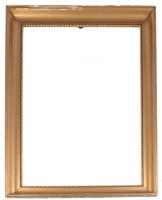 5 darab blondel képkeret, helyenként sérüléssel, 67x57 és 69x49 cm alatt