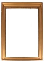 5 darab blondel képkeret, helyenként sérüléssel, 67x57 és 69x49 cm alatt