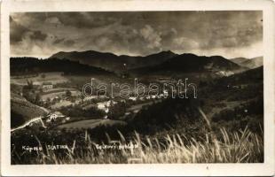 1937 Bellus-fürdő, Belusské Slatiny Kúpele, Kúpele Slatina, Belusa; látkép / general view, spa (Rb)