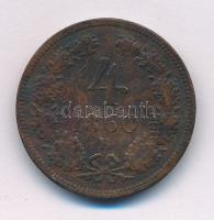 1860B 4kr Cu T:VF,F Adamo M7