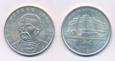 1993. 200Ft Ag "MNB" + 1994. 200Ft Ag "Deák" T:AU,XF
Adamo F13, F13.1