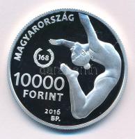 2016. 10.000Ft Ag "XXXI. Nyári Olimpiai Játékok - Rio" kapszulában, tanúsítvánnyal T:PP Adamo EM314