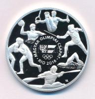 2016. 10.000Ft Ag "XXXI. Nyári Olimpiai Játékok - Rio" kapszulában, tanúsítvánnyal T:PP Ad...