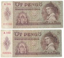 1939. 5P (2x) T:F kis beszakadás mindkettőn Adamo P6