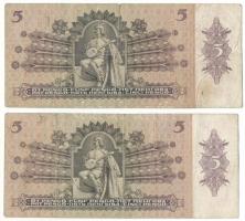 1939. 5P (2x) T:F kis beszakadás mindkettőn
Adamo P6