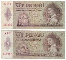 1939. 5P (2x) T:F egyiken kis beszakadás  Adamo P6