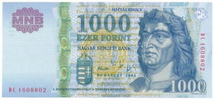 2005. 1000Ft "DC 1608802" T:AU Adamo F55F2